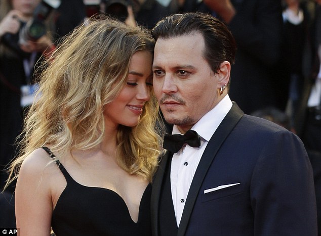 Amber Heard and Johnny Depp