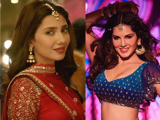 mahira khan sunny leone