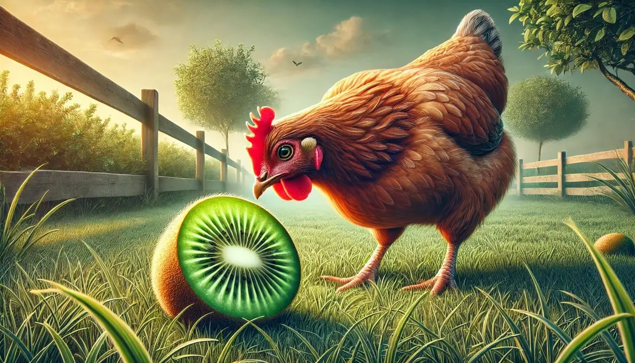 Can-Chickens-Eat-Kiwi-Fruit